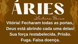 ️ ÁRIESBÔNUS| VITÓRIA!!! FECHARAM TODAS AS PORTAS, DEUS ESTÁ ABRINDO CADA UMA DELAS. SUA FORÇA...