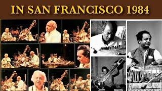 Ravi Shankar And Ali Akbar Khan | In Concert | 1984 San Francisco | Full Concert | Remastered HD