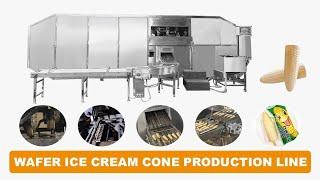 Corn Shape Wafer Cone Machine|Ice Cream Cone Wafer Making Machine| Cone Biscuit Making Machine