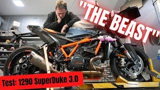 KTM 1290 SuperDuke 3.0.  was drückt  "THE BEAST" wirklich auf die Rolle?