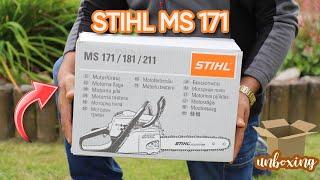 4K-STIHL  MS 171 Unboxing  / Nikdel Gartenservice