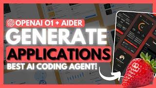 OpenAI o1 + Aider: The BEST AI Coding Agent! Generate FULL-STACK Apps! Better Than Sonnet 3.5!