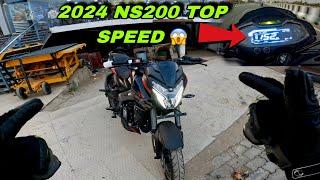 2024 PULSAR NS 200 With Digital Meter & LED Headlamp ki TOP SPEED | R15M vs NS200 | kaWA h2r