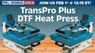 Introducing The TransPro Plus DTF Heat Press!