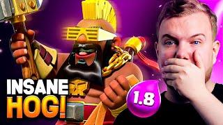 1.8 HOG CYCLE FASTEST DECK IN CLASH ROYALE!