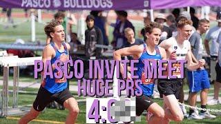 How We Ran The FASTEST 1600m in SCHOOL HISTORY | Pasco Invitational