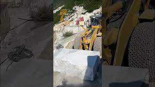 Massive Machines Working On Marble Quarries - #marble