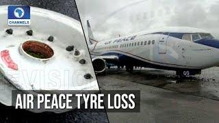 Air Peace Loses Tyre On Landing In Lagos