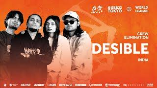 Desible  | GRAND BEATBOX BATTLE 2023: WORLD LEAGUE | Crew Elimination