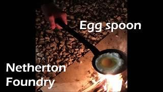 Egg Spoon hand made by Netherton Foundry