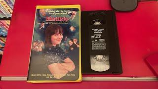 Opening To Matilda 1996 VHS