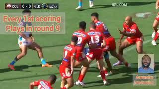 Every try scored in NRL round 9