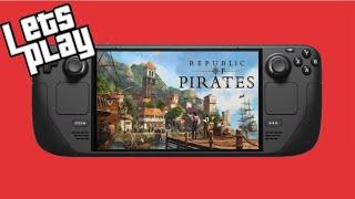 Republic Of Pirates  Steam Deck Gameplay Medium Settings