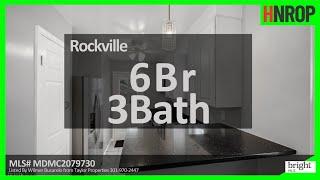 #HNROP Rockville 6Br 3Ba Home | Excellent property in Rockville Maryland, the Seller took his ti...