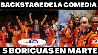 BACKSTAGE DE LA COMEDIA 5 BORICUAS EN MARTE | VLOG 356 | Alejandro Gil