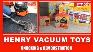 Unboxing & Assembling All The Henry Vacuum Cleaner Toys From Casdon