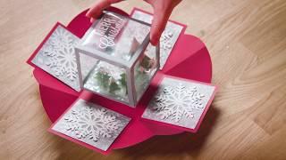 Creating Holiday Exploding Box Card | Cricut Maker Project Inspiration | Cricut™