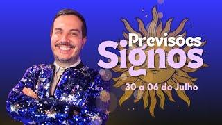 PREVISÕES DOS SIGNOS  - 30  a 6 de julho 2024 | André Mantovanni