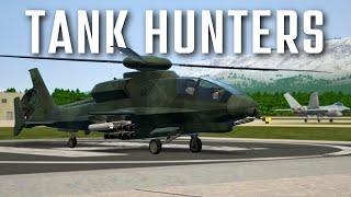 The Most Intense Attack Helicopter Sim: Tank Hunting & Close Air Support!