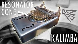 Welding a Resonator Cone Kalimba - Stainless Steel Thumb Piano!