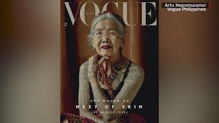 VOGUE features its oldest ever cover model