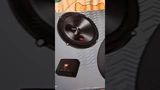 Straight JBL Car Speaker Setup