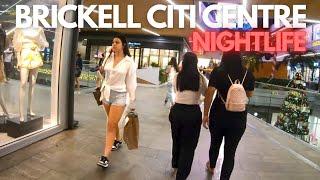 Brickell City Centre Nightlife Walking Tour - Miami Florida - People & Sights