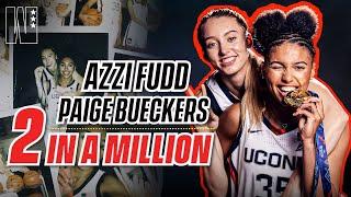 Paige Bueckers and Azzi Fudd are the FUTURE at UConn ️ SLAM 235 Cover Behind-The-Scenes