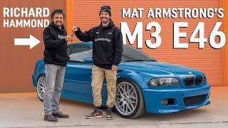 Richard Hammond brings an E46 BMW M3 to the Smallest Cog! Ft. @MatArmstrongbmx