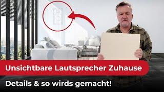  Unsichtbare Lautsprecher: Die Zukunft des Wohnzimmerheimkinos  So funktioniert es