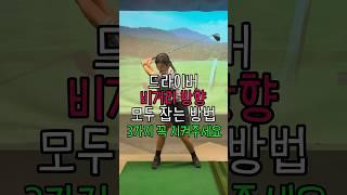 드라이버 잘 치는 방법 3가지 기억하고 연습해주세요 ! #이근화프로 #골프레슨 #골프