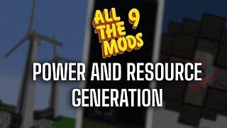 Dumb$hits Guide to ATM9 | Power and Resource Generation