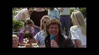 David Hasselhoff - ZDF Fernsehgarten 1989 & 2010 with Is Everybody Happy