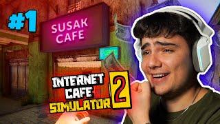 PARAYI BULDUMM ! (yeni başlangıç) - İnternet Cafe Simulator 2 #1