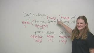 How to say words that end with NG | English Pronunciation Class