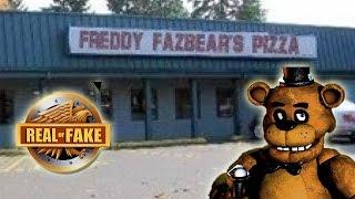 FREDDY FAZBEAR'S Pizza Place-  real or fake?