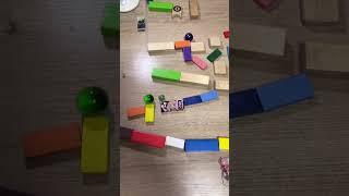 most satisfying video | ASMR video | wooden tracks | #shorts #viralshorts #satisfyingvideo #asmr #fy
