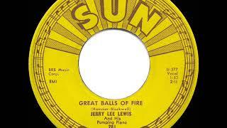 1958 HITS ARCHIVE: Great Balls Of Fire - Jerry Lee Lewis (a #2 record)