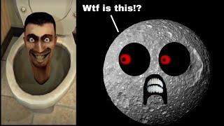 Mimas the moon reacts to skibidi toilet, and dies of cringe. (R.I.P)