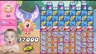 Candy Crush Saga special level 17000 | Candy crush last level