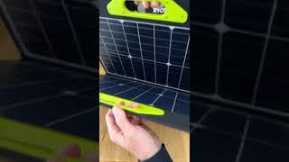 New RYOBI 60-Watt Foldable Solar Panel ️ 