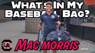 What's In My Baseball Bag? With SELECT FEST ALUMNI & South Carolina Commit MAC MORRIS