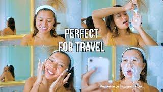 My Simplified Skincare Routine for Travel