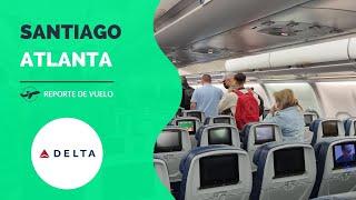 Reporte de vuelo - Santiago/Atlanta con Delta (Vegetariano)