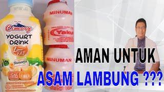 Apakah penderita asam lambung boleh minum yakult atau yoghurt ?