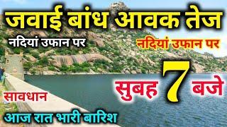 जवाई बांध आज का जल स्तर 2023 || Jawai Bandh Water Level Today || jawai bandh me kitna pani aaya