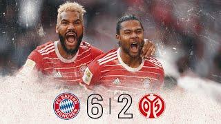 Acht-Tore-Show und viele Torschützen | FC Bayern - 1. FSV Mainz 05 6:2 | Bundesliga Highlights