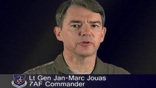 7AF Commander Lt Gen Jouas on Suicide