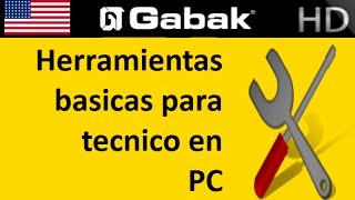 Herramientas basicas para tecnico de PC