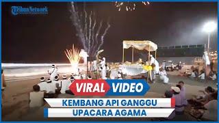 Miris, Beach Club Gelar Pesta Kembang Api Saat Umat Hindu Khusyuk Upacara Agama